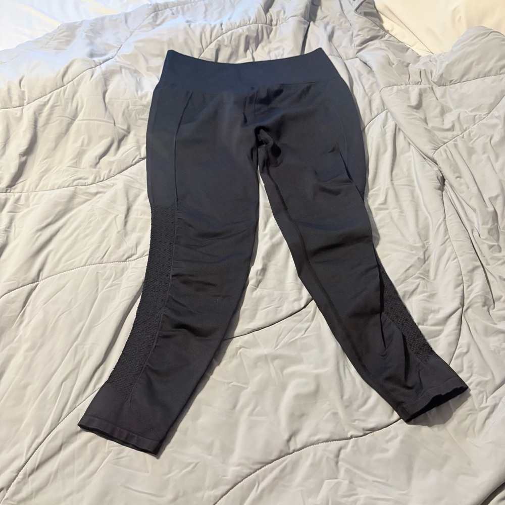 Fabletics Black Leggings with cutout detail, large